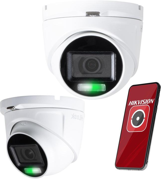 Produktbild HiLook 4in1 Kamera von Hikvision Dome 2MP TVICAM-T2M-20DL 2 8 mm