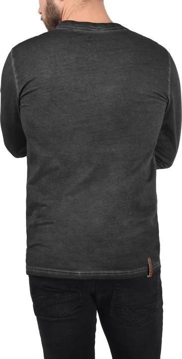 Actual product image Solid Tinox Men's Longsleeve With V-Neck Made Of 100% Cotton (L)