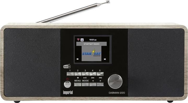 Productafbeelding Imperial Dabman i220 (DAB+, Internet radio, VHF, Bluetooth, WiFi)