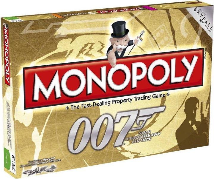 Winning Moves James Bond 50th Anniversary Monopoly (Englisch)