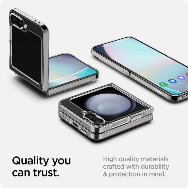 Actual product image Spigen Airskin PC Back Cover Transparent Samsung Galaxy Z Flip 6 (Samsung Galaxy Z Flip6)