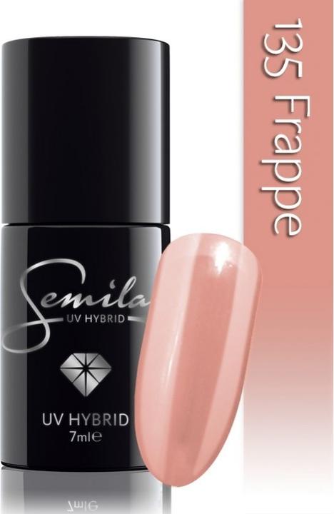 Semilac 135 Frappe 7ml (Beige Color, UV-Gel Lack)