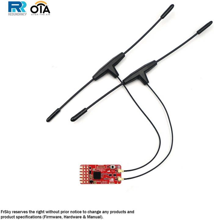 Actual product image FrSky Empfänger R9SX OTA Access + T-Dipolanten