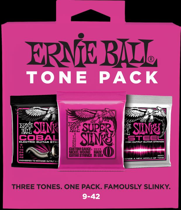 Produktbild Ernie Ball 3er Tone Pack (18 x, E-Gitarre)