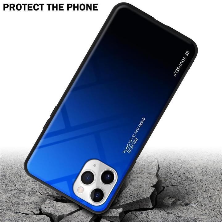 Actual product image Cadorabo TPU 2 colors glass cover (Apple iPhone 11 Pro)