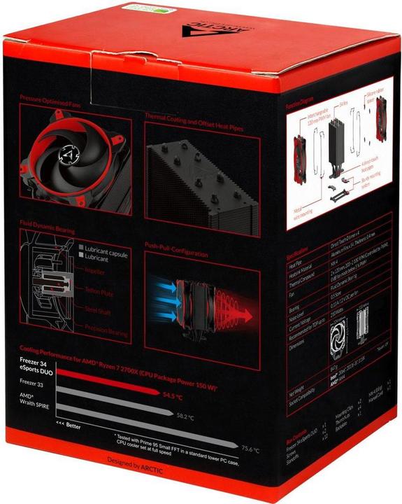 Produktbild Arctic Freezer 34 eSports Duo (157 mm)