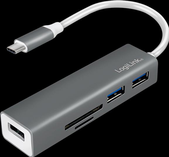 Produktbild LogiLink UA0305 (USB-C, 3 Ports)