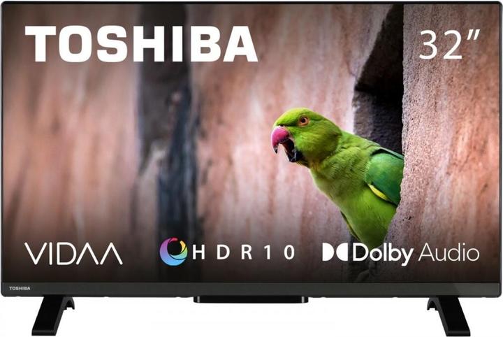 Actual product image Toshiba 32WV2E63DG TV (32") HD Smart TV Black 250 cd/m² (32", LED, HD ready)