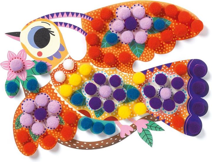 Actual product image Djeco Silhouettes Pompons