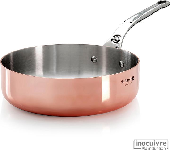 Actual product image de Buyer Prime Matera (16 cm, Frying pan, Copper, Stainless steel)