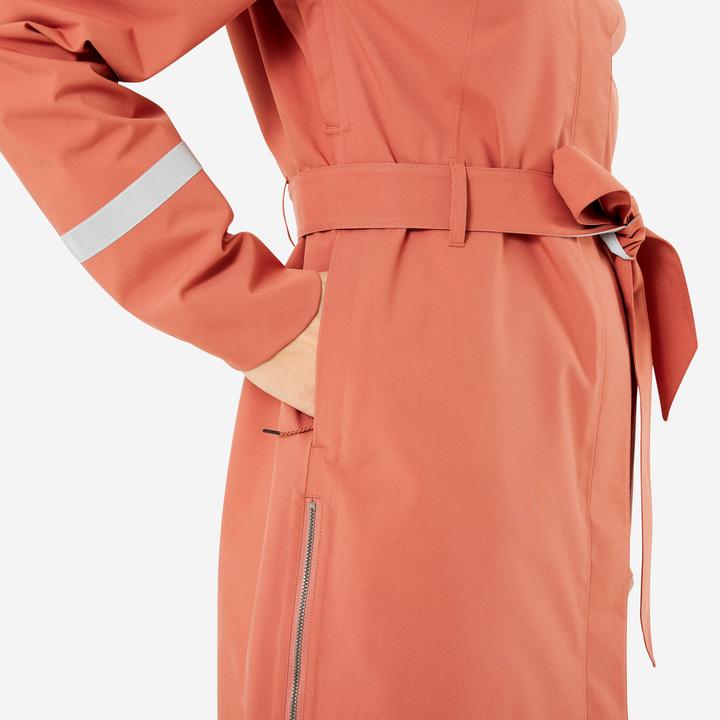 Immagine prodotto Btwin Trench da pioggia City 940 impermeabile da donna terracotta (L)