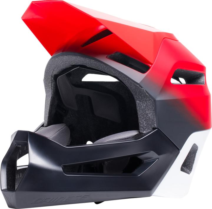 Produktbild Dainese Helmet Dnse 23 Scarabeo Linea 01 Red/Wht (50 - 54 cm)