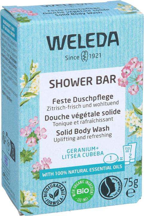 Productafbeelding Weleda Douchebar Geranium + Litsea Cubera