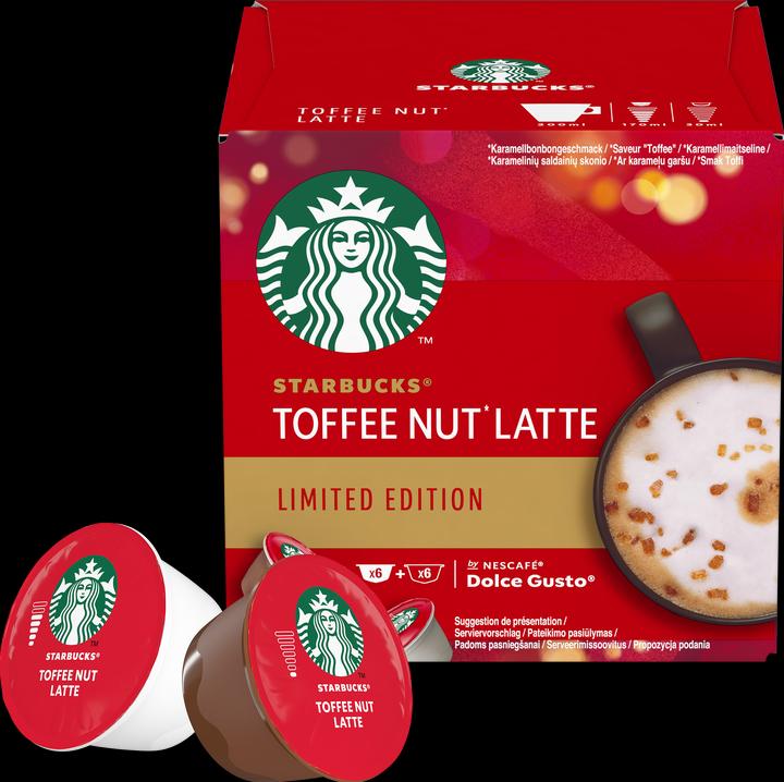 Starbucks Toffee Nut Latte by Nescafé Dolce Gusto (6 x Port.)