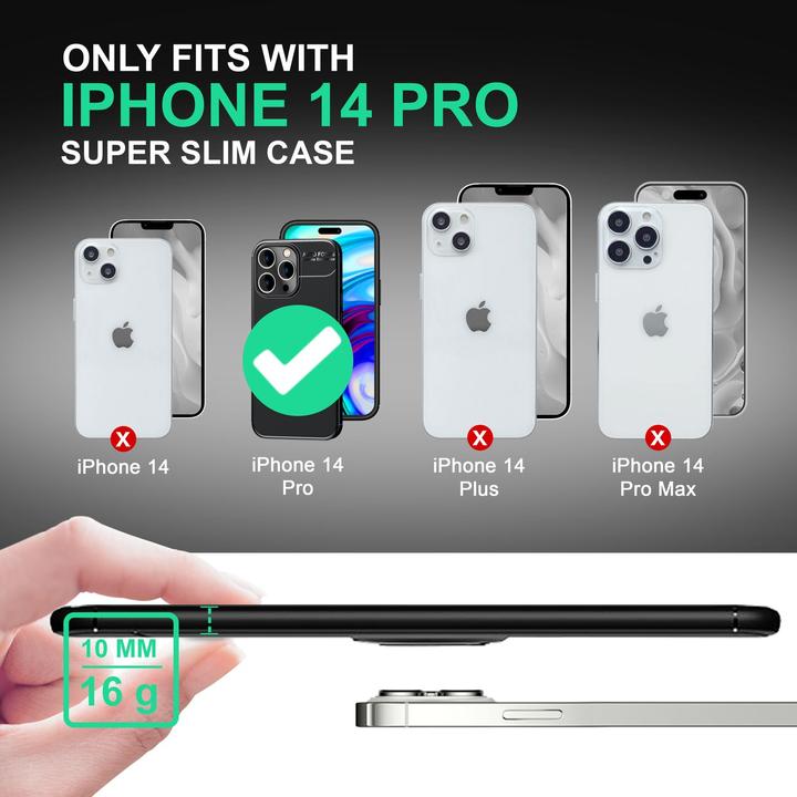 Immagine prodotto Nalia Anello opaco Manicotto in silicone (Apple iPhone 14 Pro)