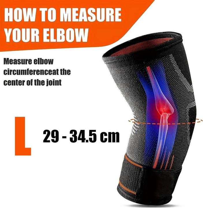 Immagine prodotto Cbx Ellenbogenbandage, Kompressionsstützmanschette, Grösse L (L)