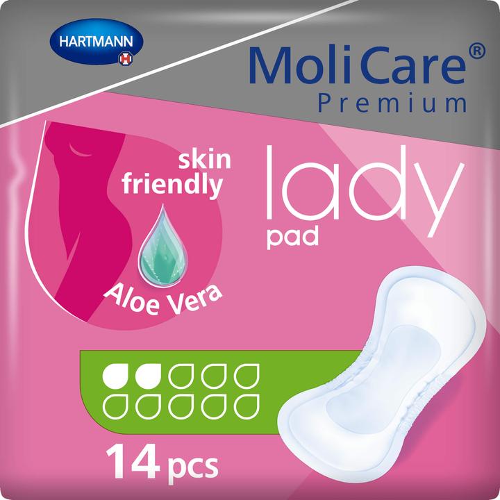 Produktbild MoliCare Lady Pad 2 Inkontinenz Einlage (14 x, M)