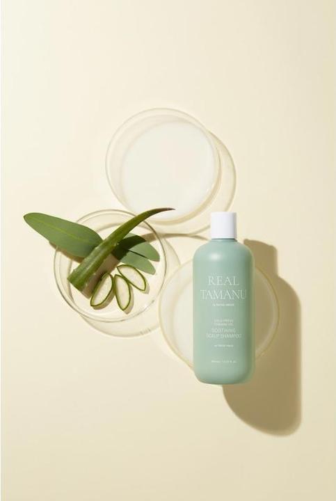 Actual product image Rated Green real tamanu cold press tamanu oil soothing scalp shampoo (400 ml, Liquid shampoo)