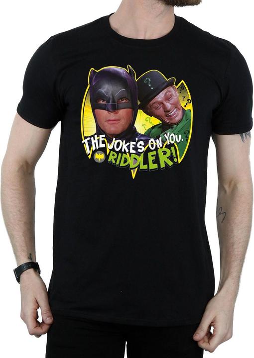 Immagine prodotto Maglietta con scherzo dell'Enigmista della serie TV di Batman (XL)