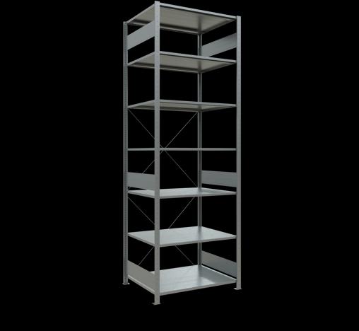 Actual product image Schulte Lagertechnik MULTIplus150 basic racking system with cross braces