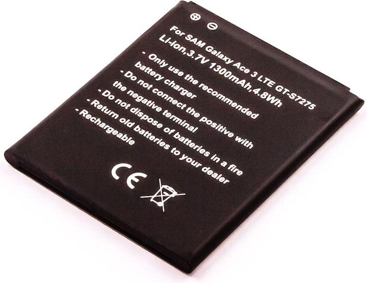 Produktbild AGI 32895 - Akku - Samsung - Galaxy ACE 3 - Schwarz - Lithium-Ion (Li-Ion) - 1300 mA