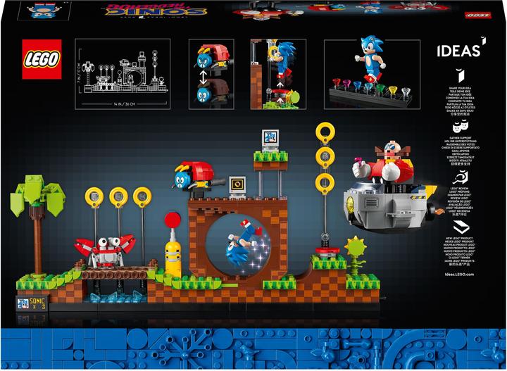 Produktbild LEGO Sonic the Hedgehog - Green Hill Zone (21331, LEGO Ideas)