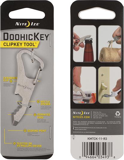 Nite Ize NI DoohicKey Key-Tool/Edelstahl