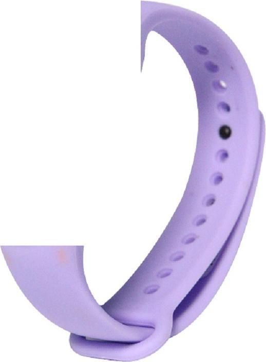 Produktbild Devia band Deluxe Sport für Xiaomi Mi Band 5/ Mi Band 6/ Mi Band 7 lavendel (Soft-Touch Silikon)