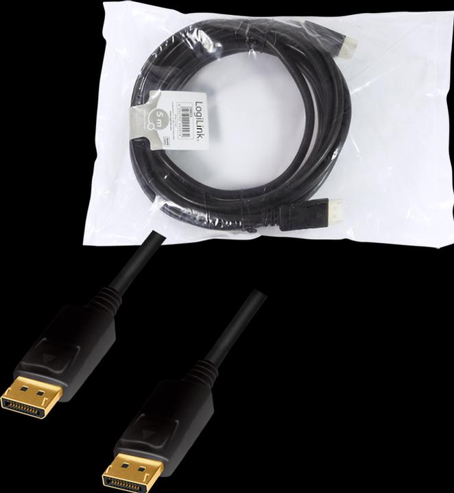 Actual product image LogiLink DisplayPort — DisplayPort (5 m, DisplayPort)
