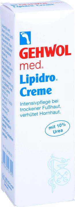 Image du produit Gehwol med Lipidro Crème avec 10% d'urée (Crème et gel pour les pieds, 40 ml)