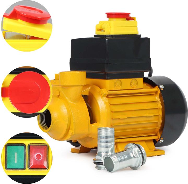 Produktbild Wiltec Heizöl- und Dieselpumpe 230V/550W/40l/min mit Zubehör Dieselöl Pumpe