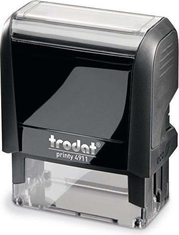 Actual product image Magni Printy 4911 stamp with 4-line voucher