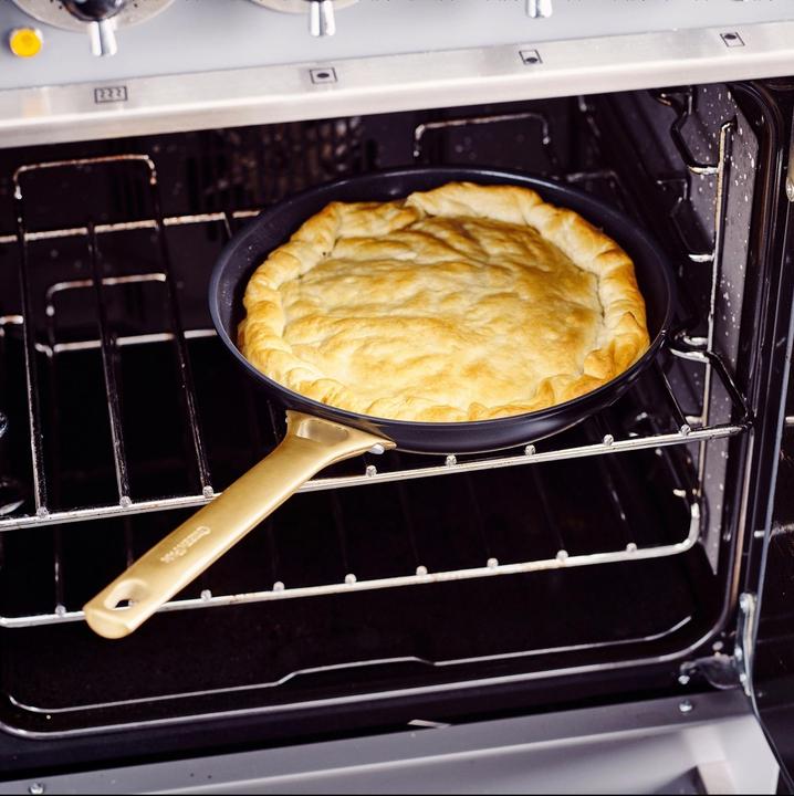 Actual product image Greenpan Ceramic pans PADOVA Black 20 + 24 + 28 cm (28 cm, Frying pan, Aluminium)