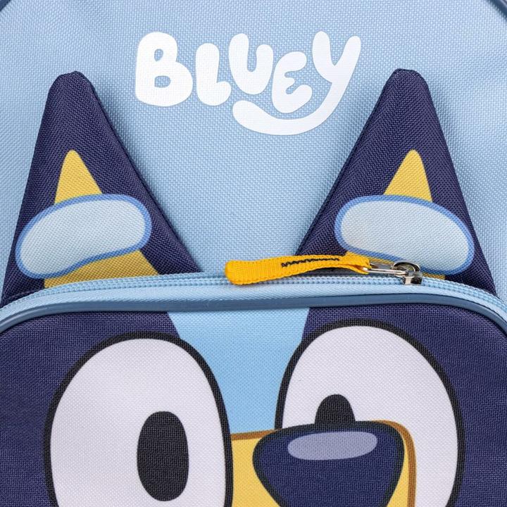 Actual product image Bluey School backpack Blue 15.5 x 30 x 10 cm