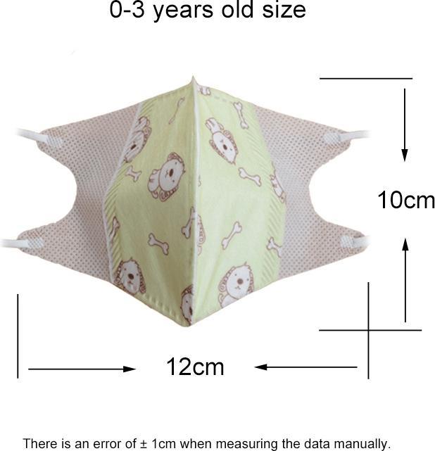 Actual product image cyoo Face Mask Disposable - Girls 0-3 years (1 x)