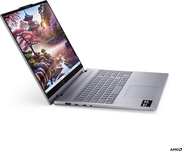 Produktbild Lenovo IdeaPad 5 2-in-1 83KU0012GE - 16" WUXGA, AMD Ryzen™ AI 7-350, 16GB RAM, 1 TB SSD, Windows 11 (16", AMD Ryzen AI 7 350, 16 GB, 1000 GB, DE)