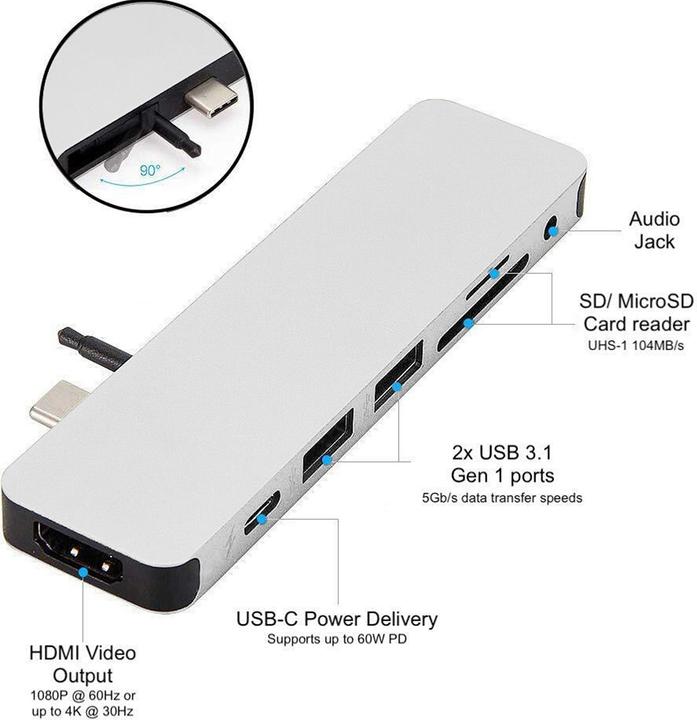 Produktbild Hyper HyperDrive Solo (USB-C, 3 Ports)