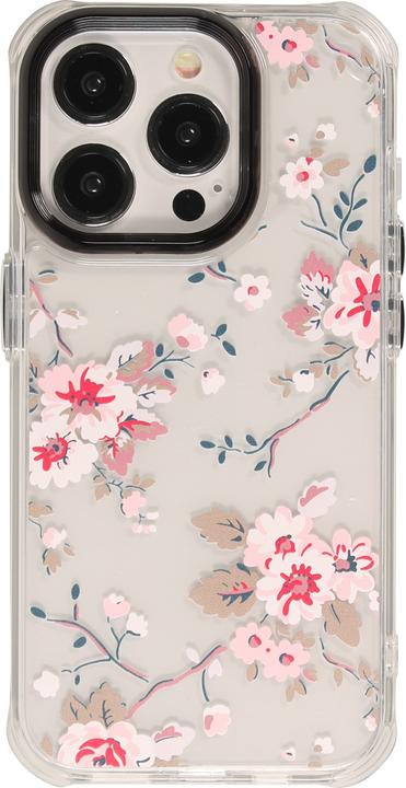 Image du produit PhoneLook Coque Gel silicone rigide avec coins renforcés cerisier en fleur (Apple iPhone 14 Pro)