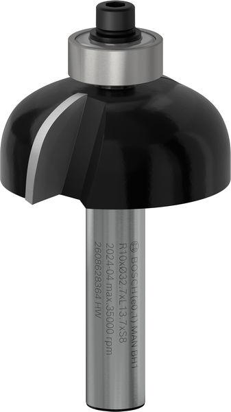 Produktbild Bosch Professional Zubehör Hohlkehlenfräser, 8 mm, R1 10 mm, D 32,7 mm, L 14 mm, G 55 mm