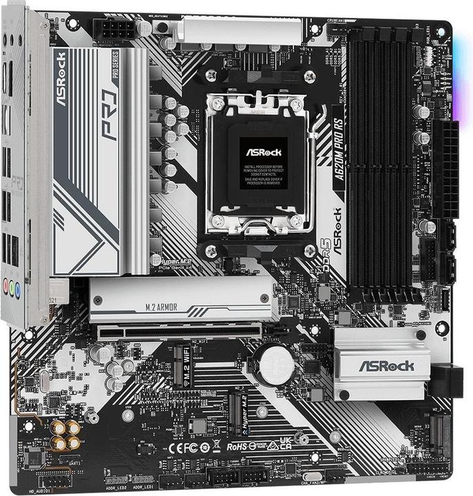 Produktbild AsRock A620M Pro RS (AM5, AMD A620, mATX)