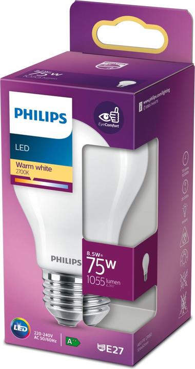 Actual product image Philips Lamp (E27, 8.50 W, 1055 lm, 1 x, E)