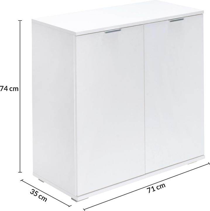 Image du produit Casaria Buffet (71 x 74 x 35 cm)
