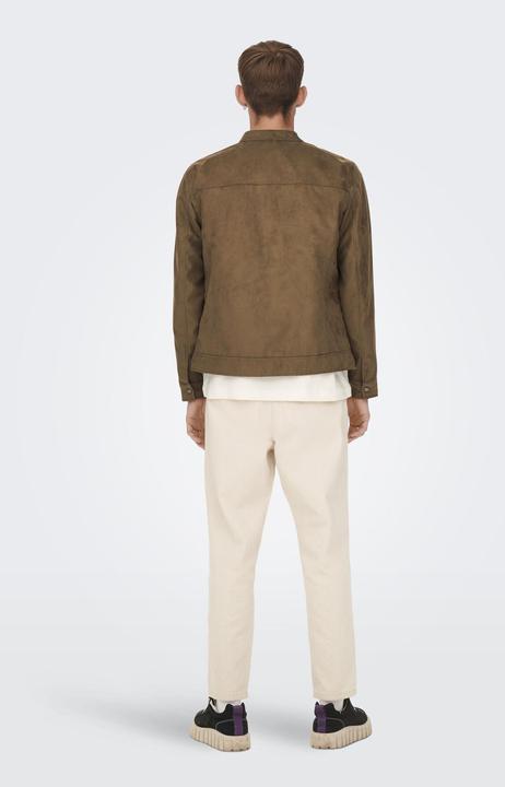 Produktbild Only & Sons Wildlederimitat- Jacke (XL)