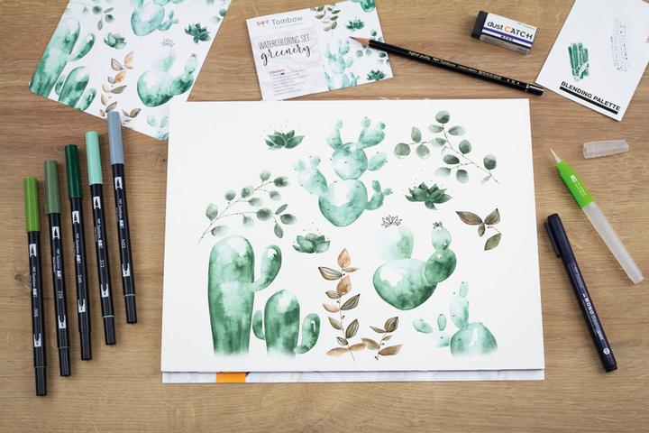 Productafbeelding Tombow Creatieve dagboekset