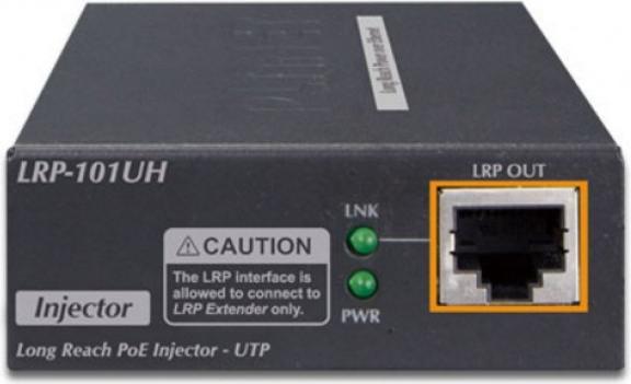Actual product image Planet 1-Port Long Reach PoE over coax Extender Kit (LRP-101UH + LRP-101UE)