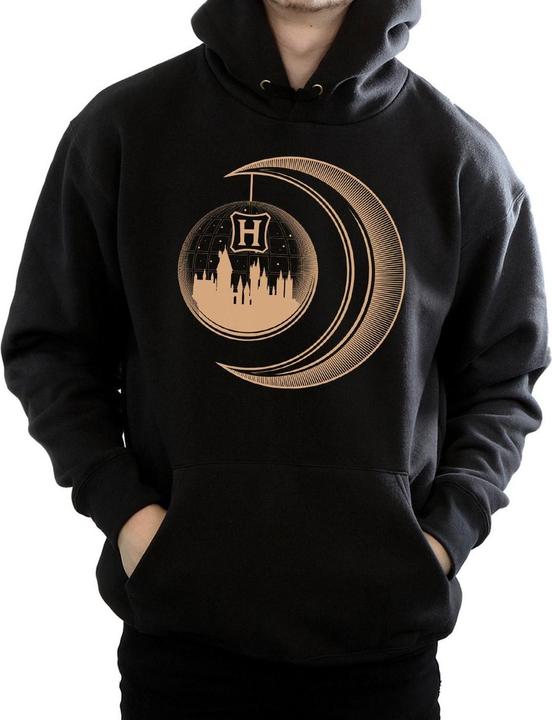 Actual product image Mens Hogwarts Moon Hoodie (M)