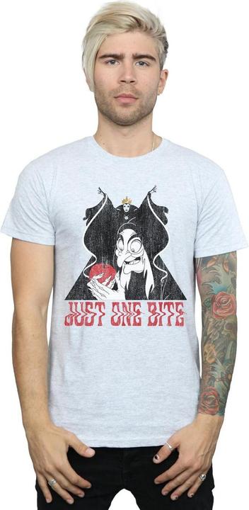 Actual product image Disney Mens Snow White Just One Bite T-Shirt (L)