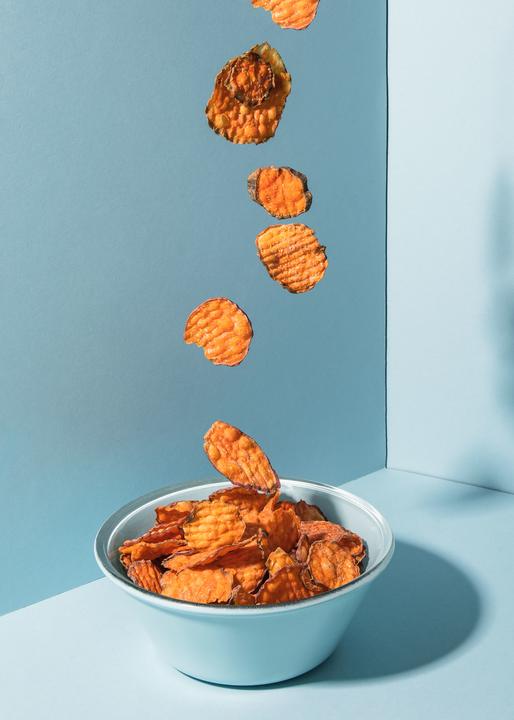 Actual product image KoRo Dried organic sweet potato crisps (200 g)