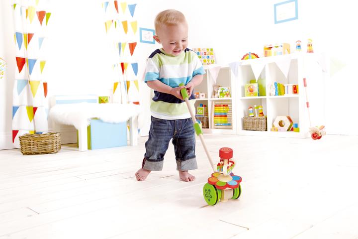 Actual product image Hape Push-Dancing Butterflies