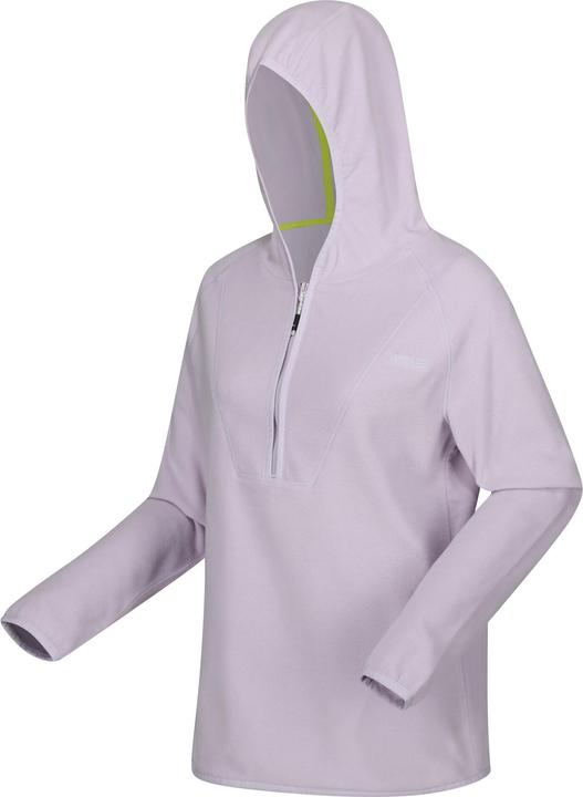 Actual product image Regatta Womens/Ladies Warriewood Microfleece Half Zip Hoodie (38 D)